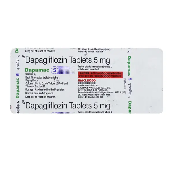 Dapamac 5mg Tablet 10s