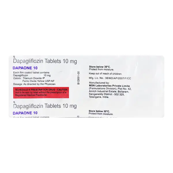 Dapaone 10mg Tablet