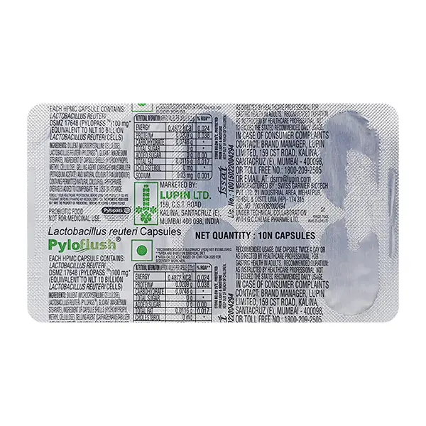 Pyloflush Capsule 10s