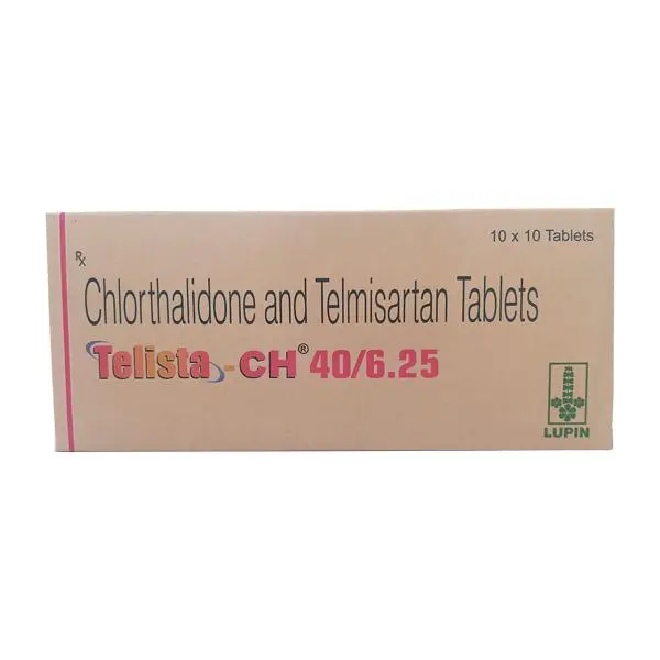 Telista CH 40/6.25mg Tablet 10s