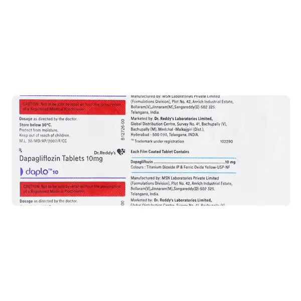 Daplo 10mg Tablet 10s