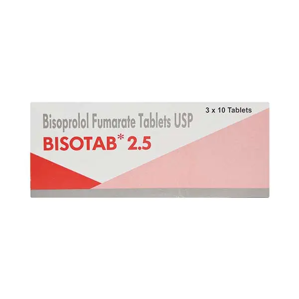 Bisotab 2,5mg Tablet 10s