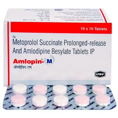 Amlopin M 5/50mg Tablet 10s