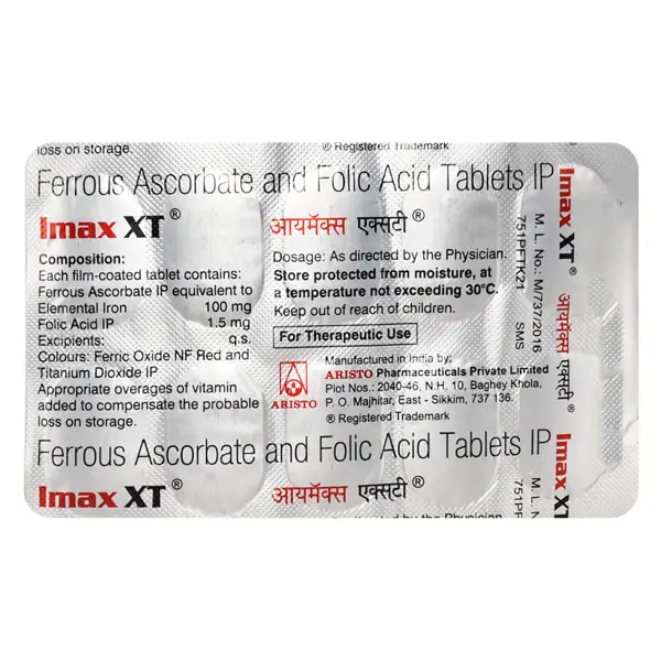 Imax XT Tablet 10s