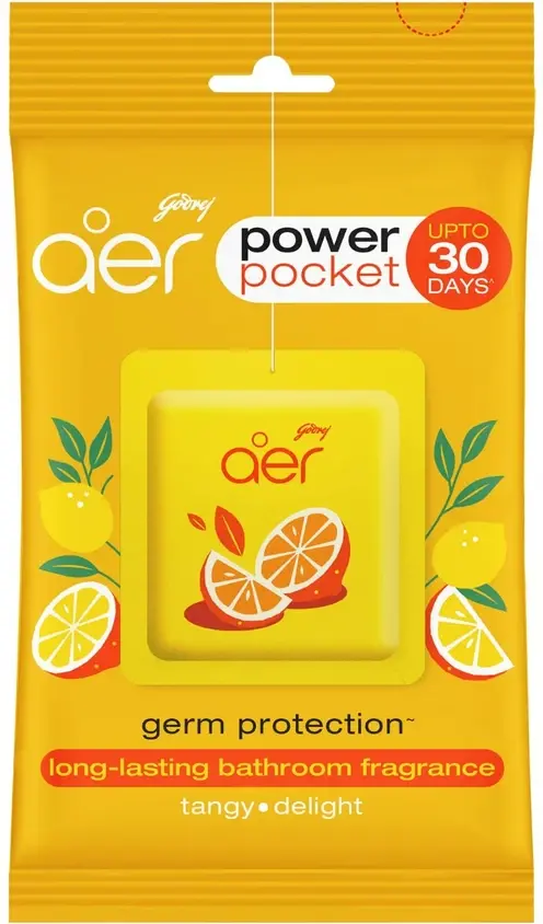 Godrej Aer Power Pocket Lemon Tangy 10g
