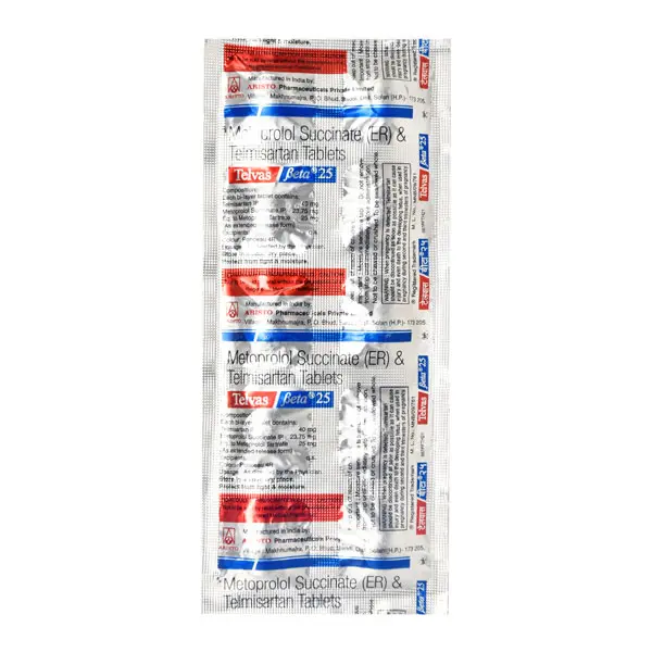 Telvas Beta 25mg Tablet