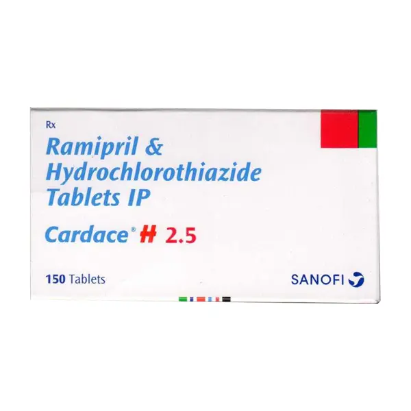 Cardace H 2.5mg Tablet 15s