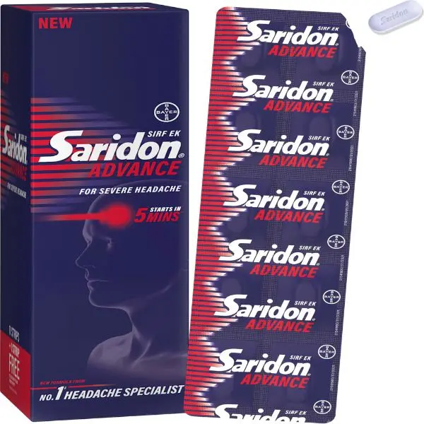 Saridon Advance Tablet