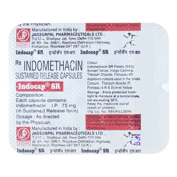 Indocap SR Capsule 10s