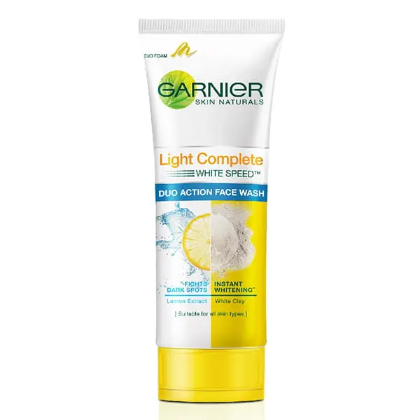 Garnier Bright Complete Brightening Duo Action Face Wash 100g