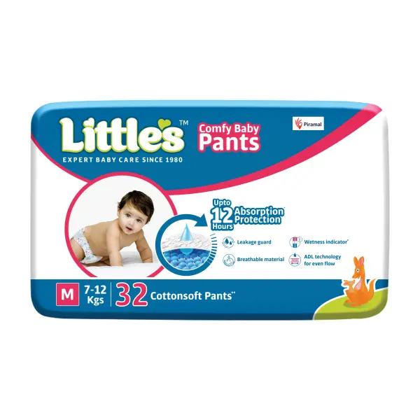 Littles Comfy Baby Pants M 32s