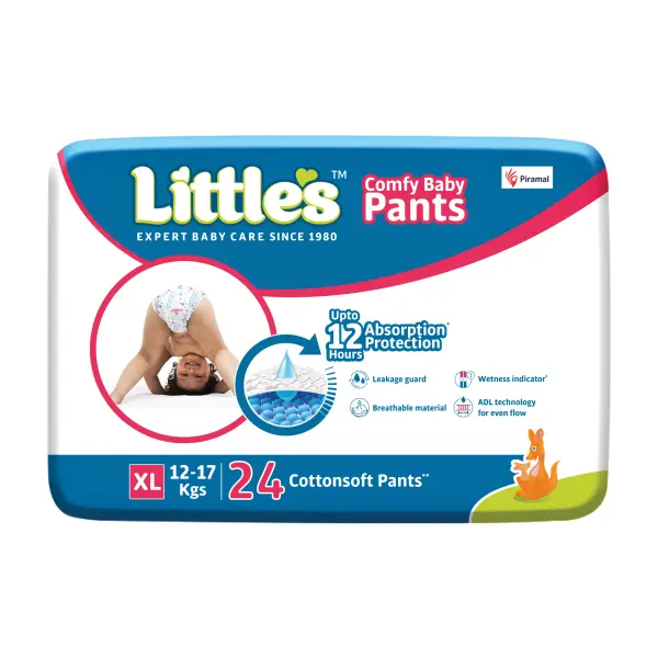 Littles Comfy Baby Pants XL 24s