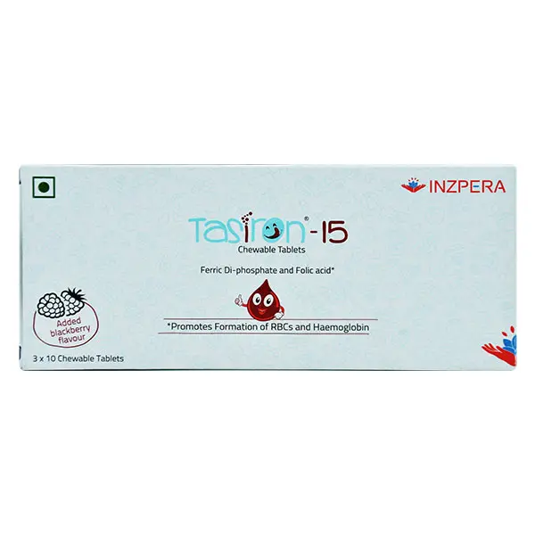 Tasiron 15 Chewable Tablet 10s