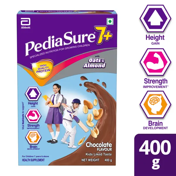 Pediasure 7+ Oats&almond Choco Refil 400g