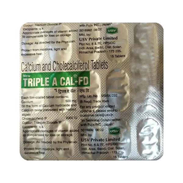 Triple A Cal FD Capsule 15s