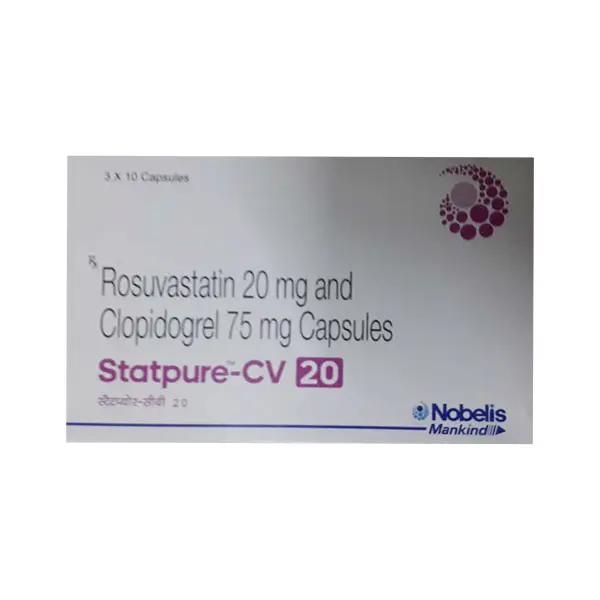 Statpure CV 20mg Capsule 10s