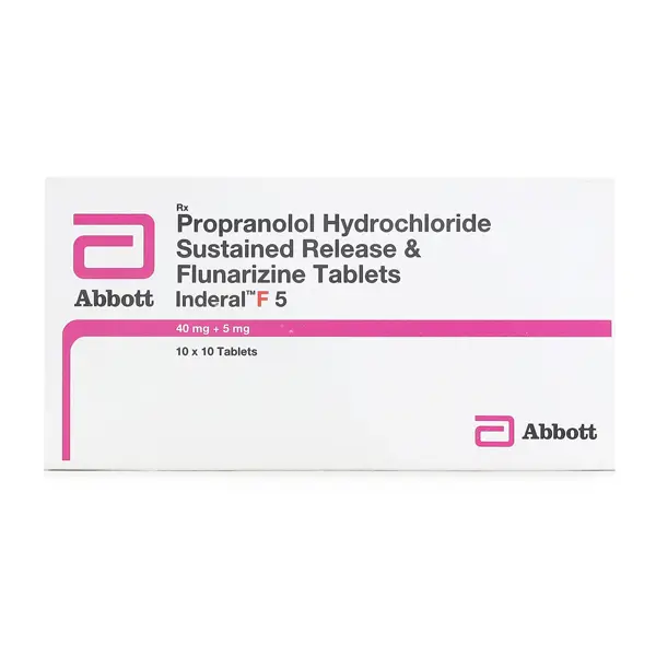Inderal F 5mg Tablet 10s