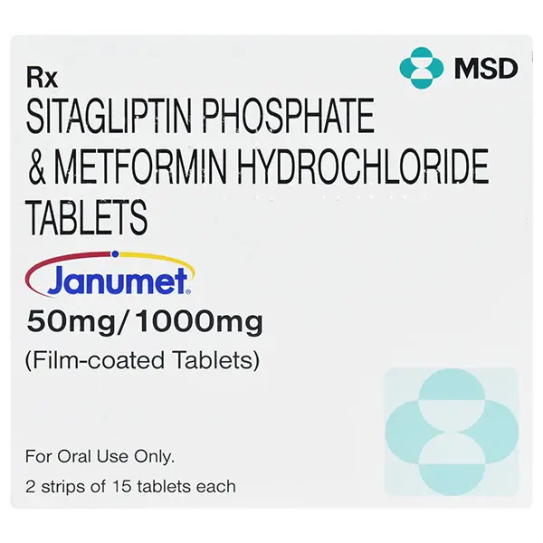 Janumet 50/1000mg Tablet