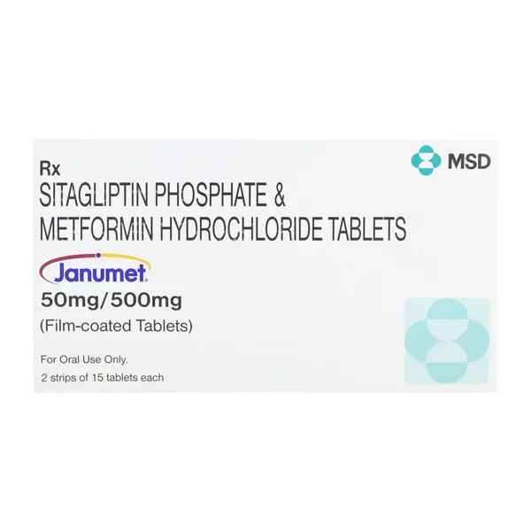 Janumet 50mg/500mg Tablet