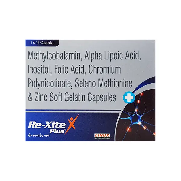 Rexite Plus Capsule 15s