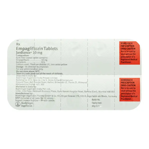 Jardiance 10mg Tablet