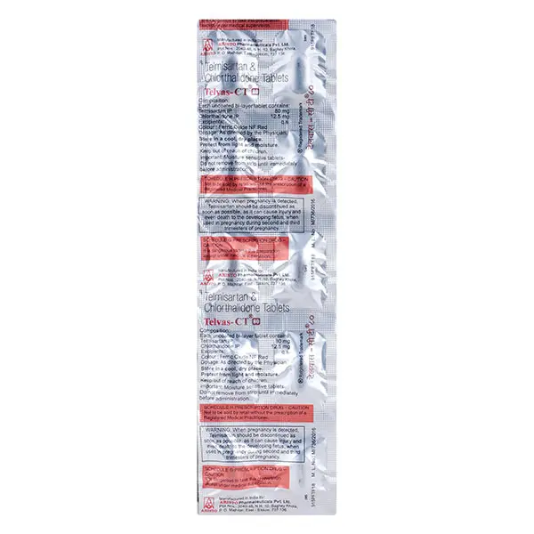 Telvas CT 80mg Tablet 10s