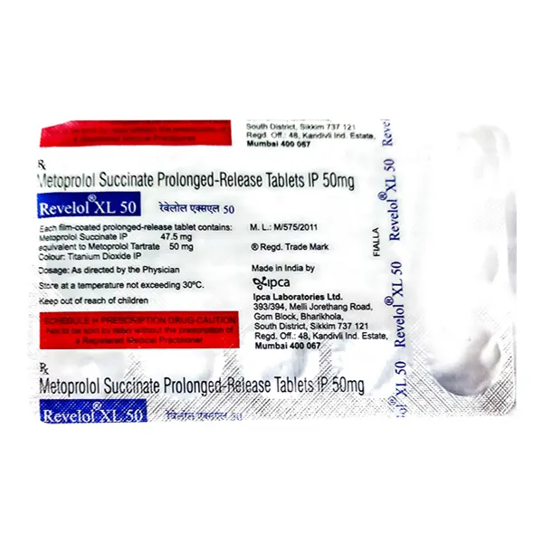 Revelol XL 50mg Tablet 15s