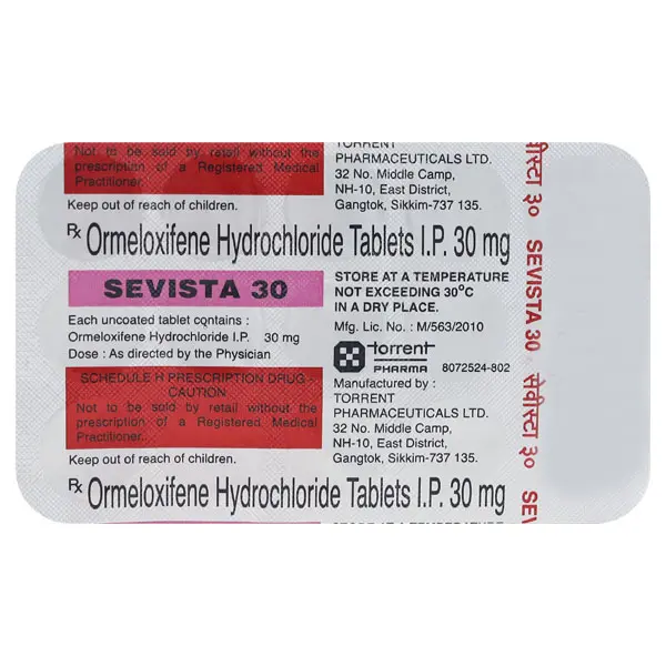 Sevista 30mg Tablet 15s