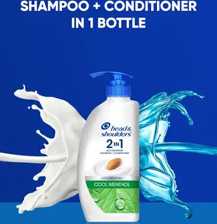 Head & Shoulders 2in1 Cool Menthol Shampoo + Conditioner 340ml