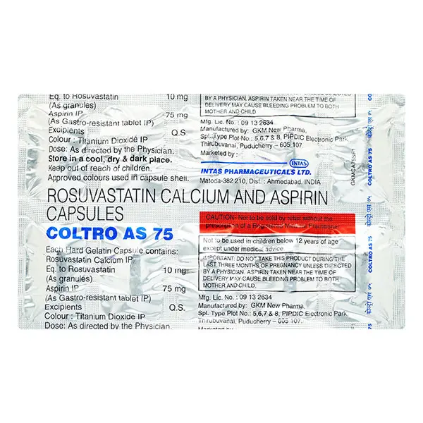 Coltro AS 10/75mg Capsule 10s