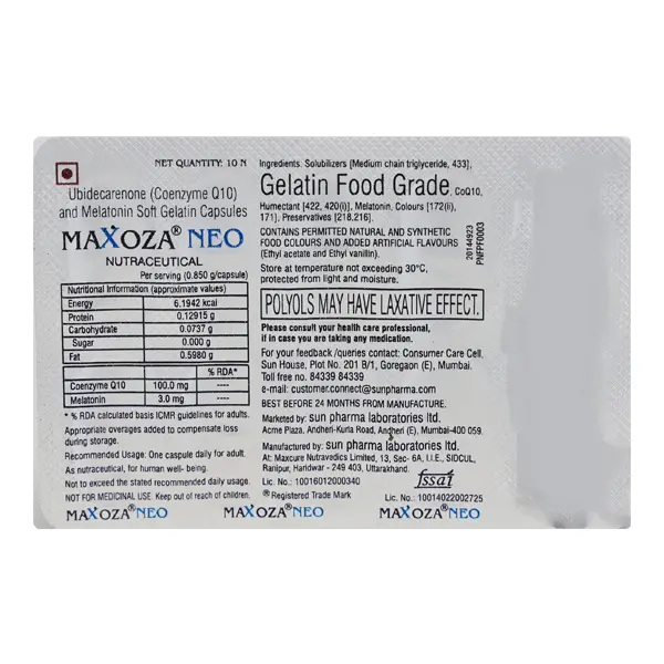 Maxoza Neo Capsule 10s