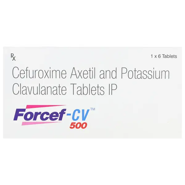 Forcef CV 500mg Tablet 6s
