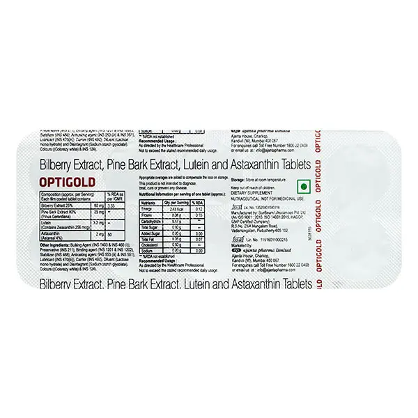 Optigold Tablet 10s