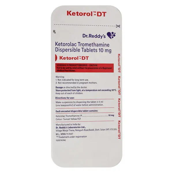 Ketorol DT Tablet 10mg
