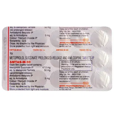 Amtas M 50mg Tablet