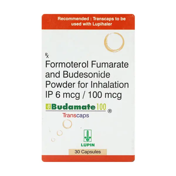 Budamate 100mcg Transcap 30s