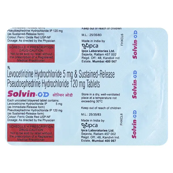 Solvin OD Tablet 10s