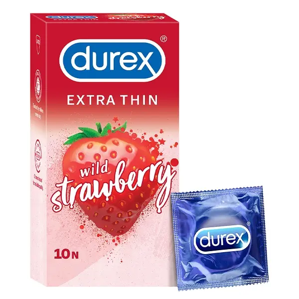 Durex Condoms Wild Strawberry 10s