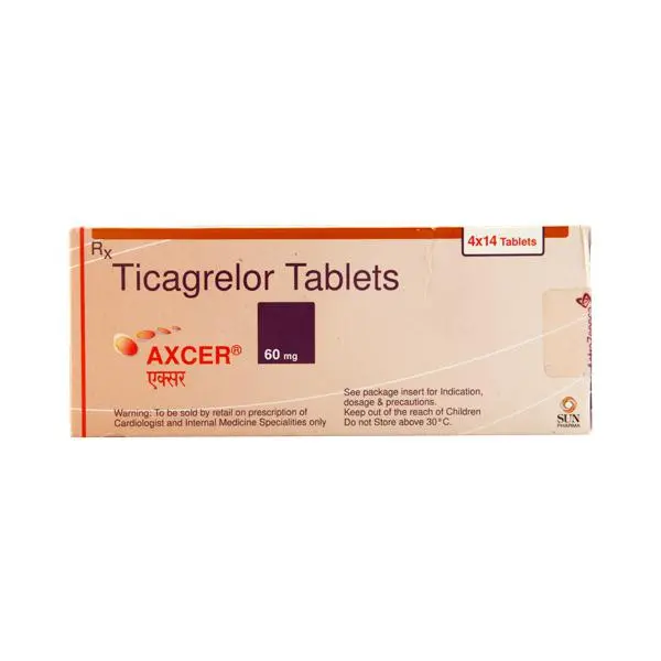 Axcer 60mg Tablet 14s