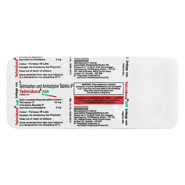Telmiduce AM 40/5mg Tablet