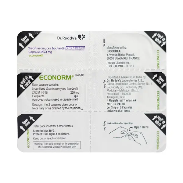 Econorm Capsule 250mg