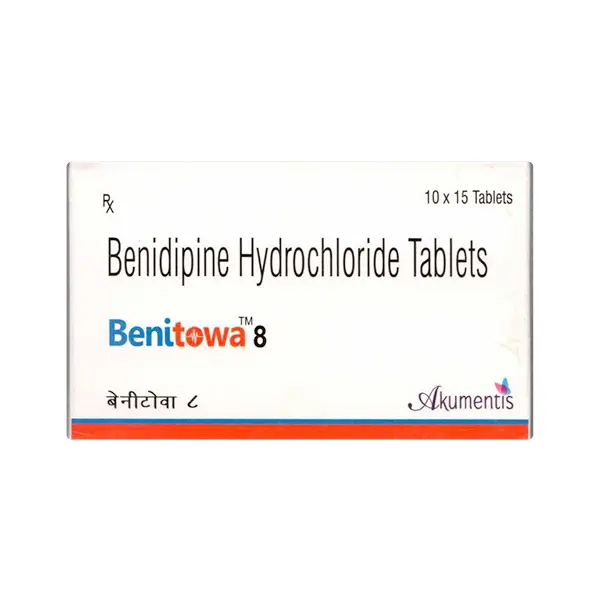 Benitowa 8mg Tablet 15s