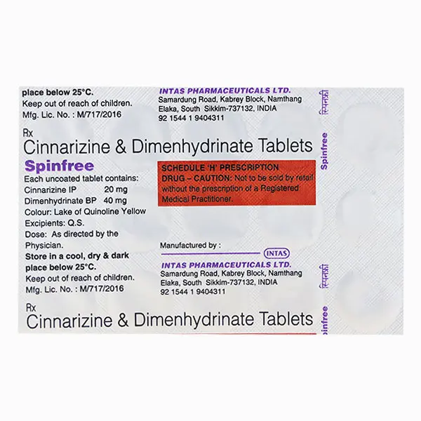 Spinfree Tablet 15s