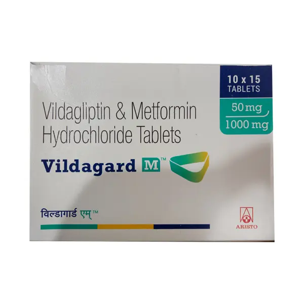 Vildagard M 50/1000mg Tablet 15s