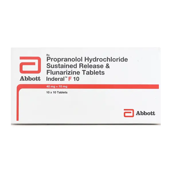 Inderal F 10mg Tablet 10s