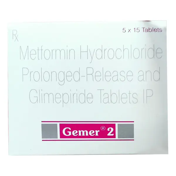 Gemer 2mg Tablet