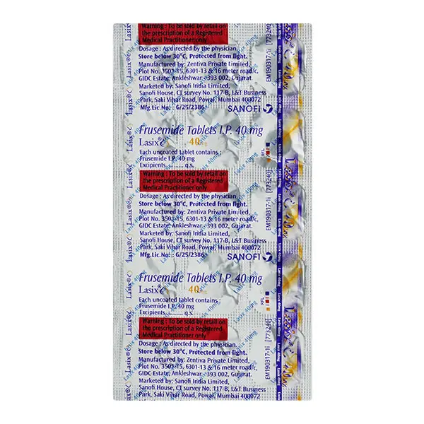 Lasix 40mg Tablet