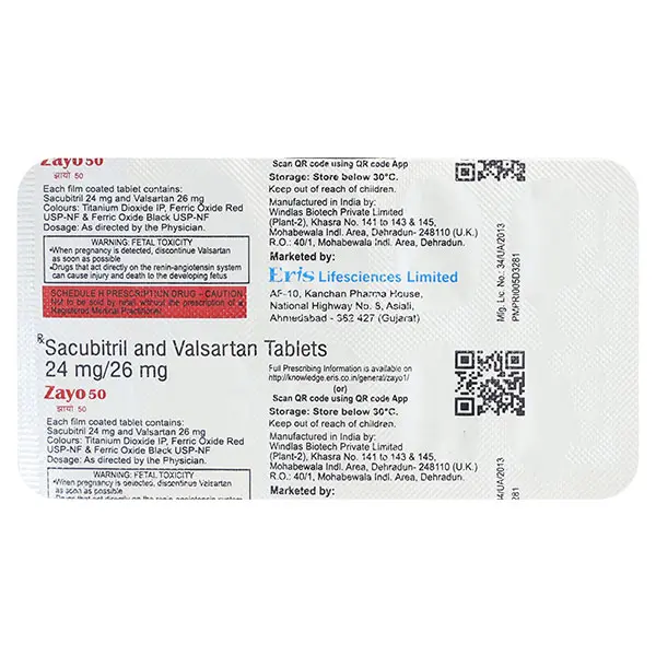 Zayo 50mg Tablet 10s