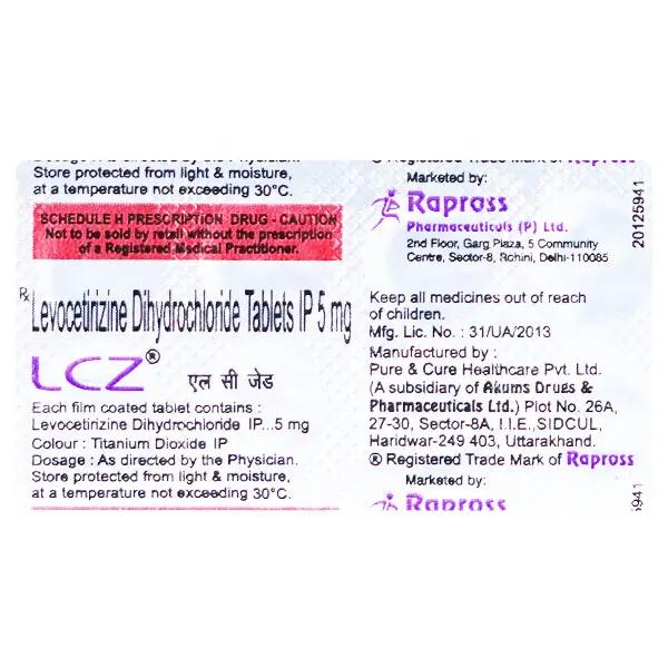 Lcz 5mg Tablet 10s