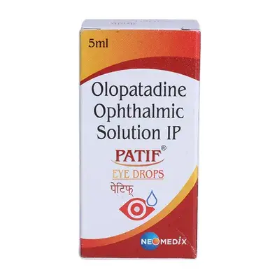 Patif 0.2% Eye Drops 5ml